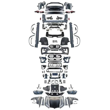 Боди кит за BMW X5 E70 (2007–2013) – конверсия към BMW X5 M G05/F95 LCI дизайн