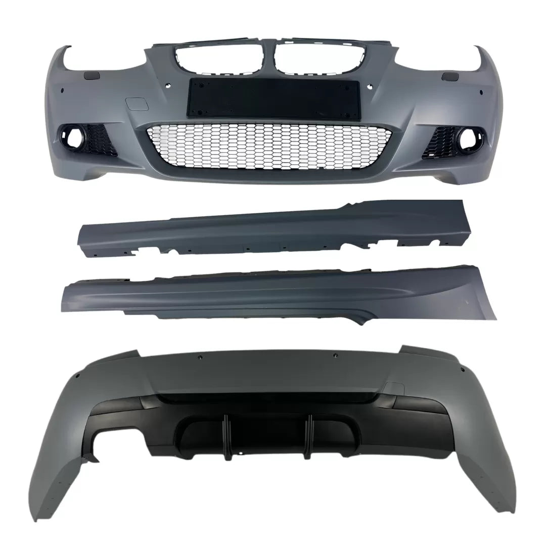 Body Kit за BMW E92 (2006–2009) – предна броня, задна броня и прагове M-Tech дизайн
