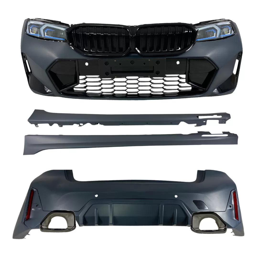 Боди кит M-Пакет за BMW G20 (2019-2021) – M-Tech дизайн, конверсия към G20 facelift LCI (2022+)