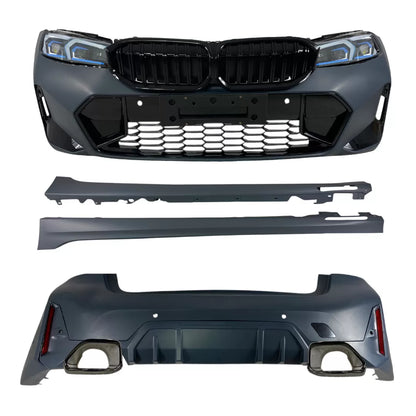 Боди кит M-Пакет за BMW G20 (2019-2021) – M-Tech дизайн, конверсия към G20 facelift LCI (2022+)