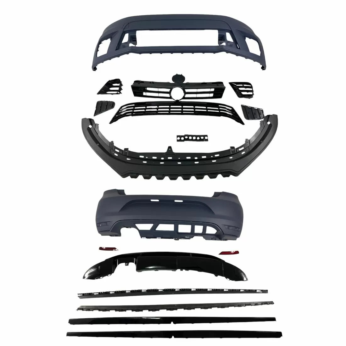 Боди кит пакет за VW Polo (2010-2018) – R дизайн, грундиран