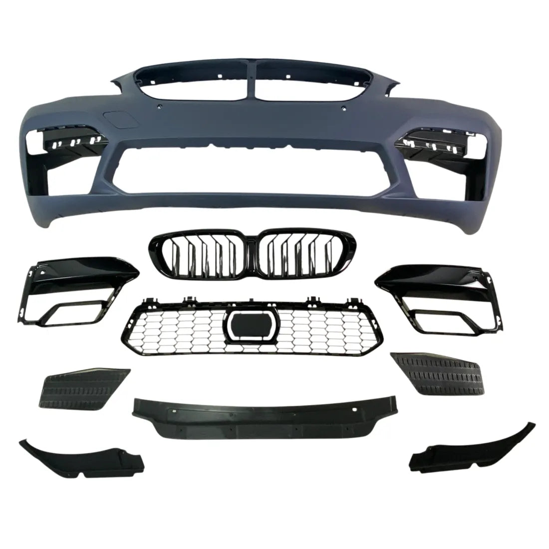 Предна броня за BMW F10 (2011-2017) - конверсия G30 - M5 стил