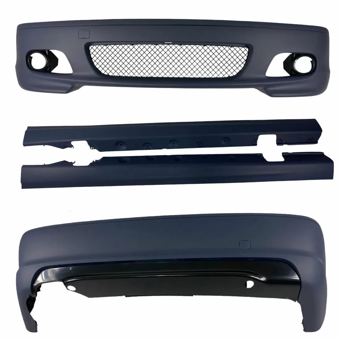 M-Tech Body Kit за BMW E46 Coupe (1998–2005) – предна броня, задна броня и прагове