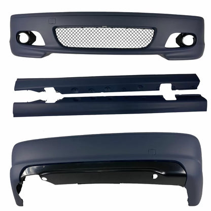M-Tech Body Kit за BMW E46 Coupe (1998–2005) – предна броня, задна броня и прагове