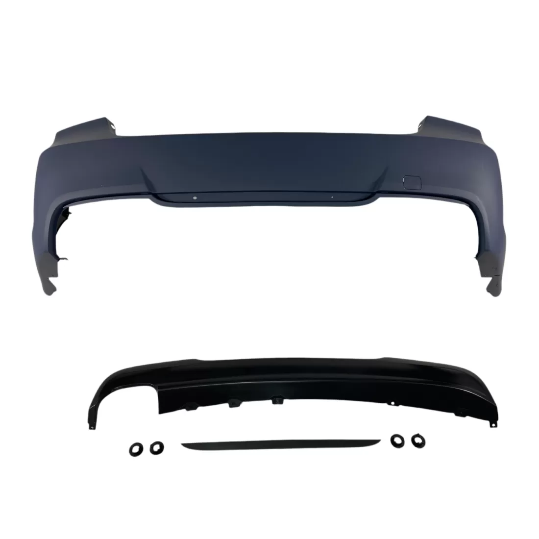 M пакет брони за BMW E90 LCI (2008–2012) – M-Technik комплект предна и задна броня + прагове, М техник дизайн