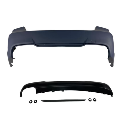 M пакет брони за BMW E90 LCI (2008–2012) – M-Technik комплект предна и задна броня + прагове, М техник дизайн