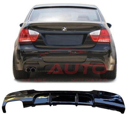 Дифузьор за задна броня BMW E90 (2005-2012) - M-Tech - единичен