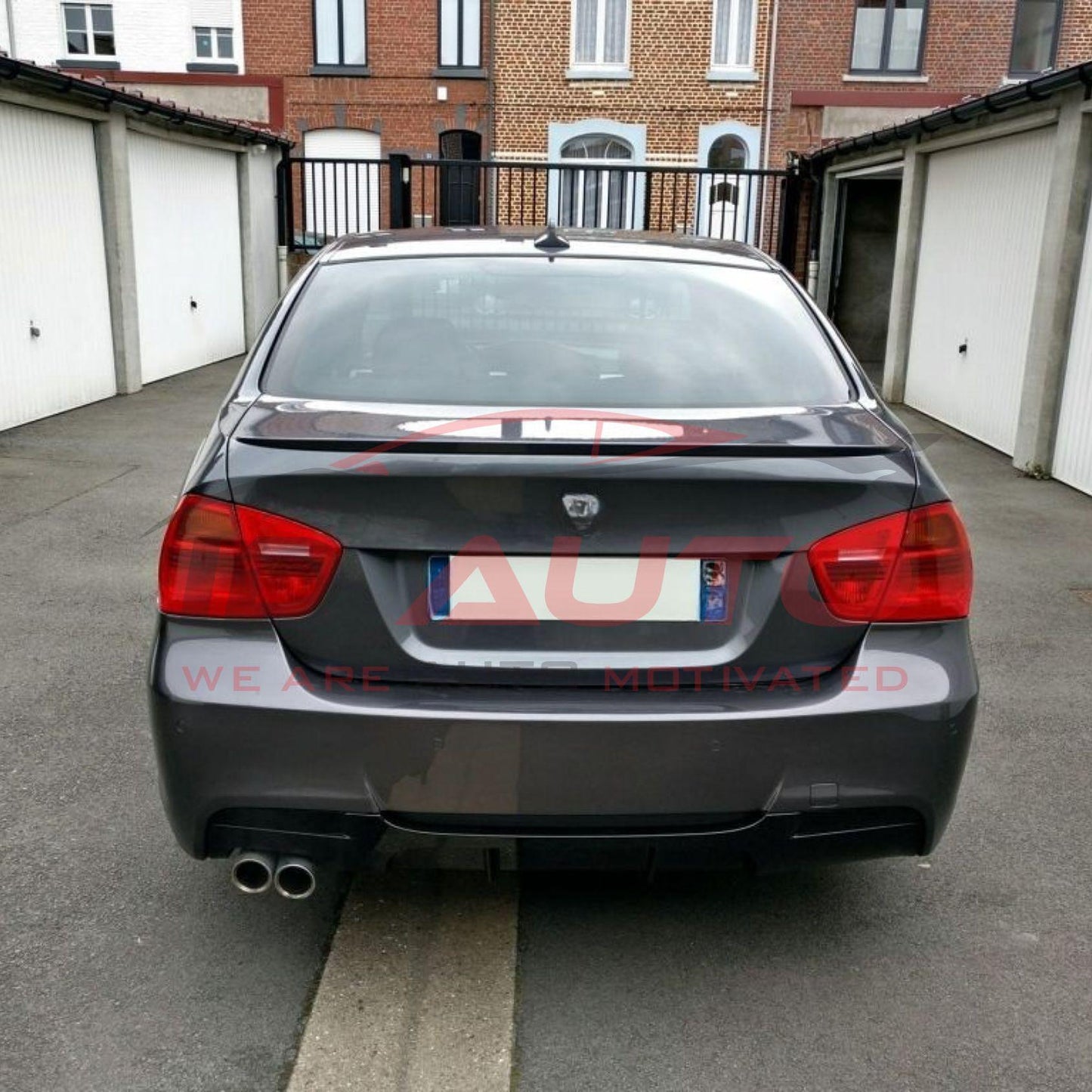 Дифузьор за задна броня BMW E90 (2005-2012) - M-Tech - единичен