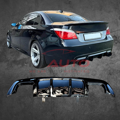 Дифузьор за задна брона на BMW E60 M-tech