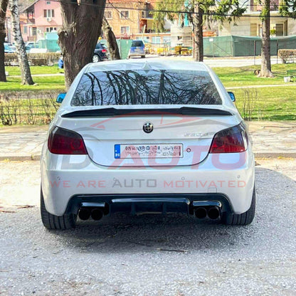 Дифузьор за задна брона на BMW E60 M-tech