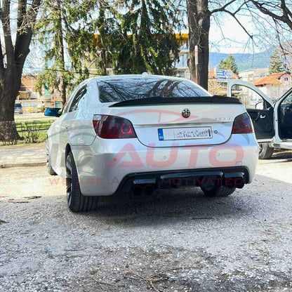 Дифузьор за задна брона на BMW E60 M-tech