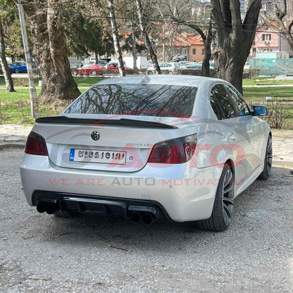Дифузьор за задна брона на BMW E60 M-tech