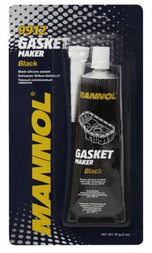 2бр Черен силикон MANNOL Gasket Maker – 85g | Температурна устойчивост до 250°C