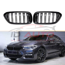 Двойни бъбреци решетки за BMW G30, G31, G38, 2017-2019 г., черен гланц