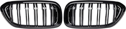 Двойни бъбреци решетки за BMW G30, G31, G38, 2017-2019 г., черен гланц
