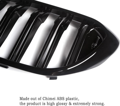 Двойни бъбреци решетки за BMW G30, G31, G38, 2017-2019 г., черен гланц