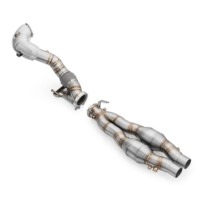 Downpipe за Cupra Formentor VZ5 with heat shield and catalytic converters