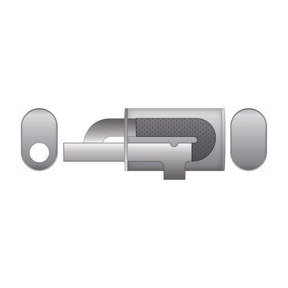Set of transverse through гърнеs with electric valve EV04
