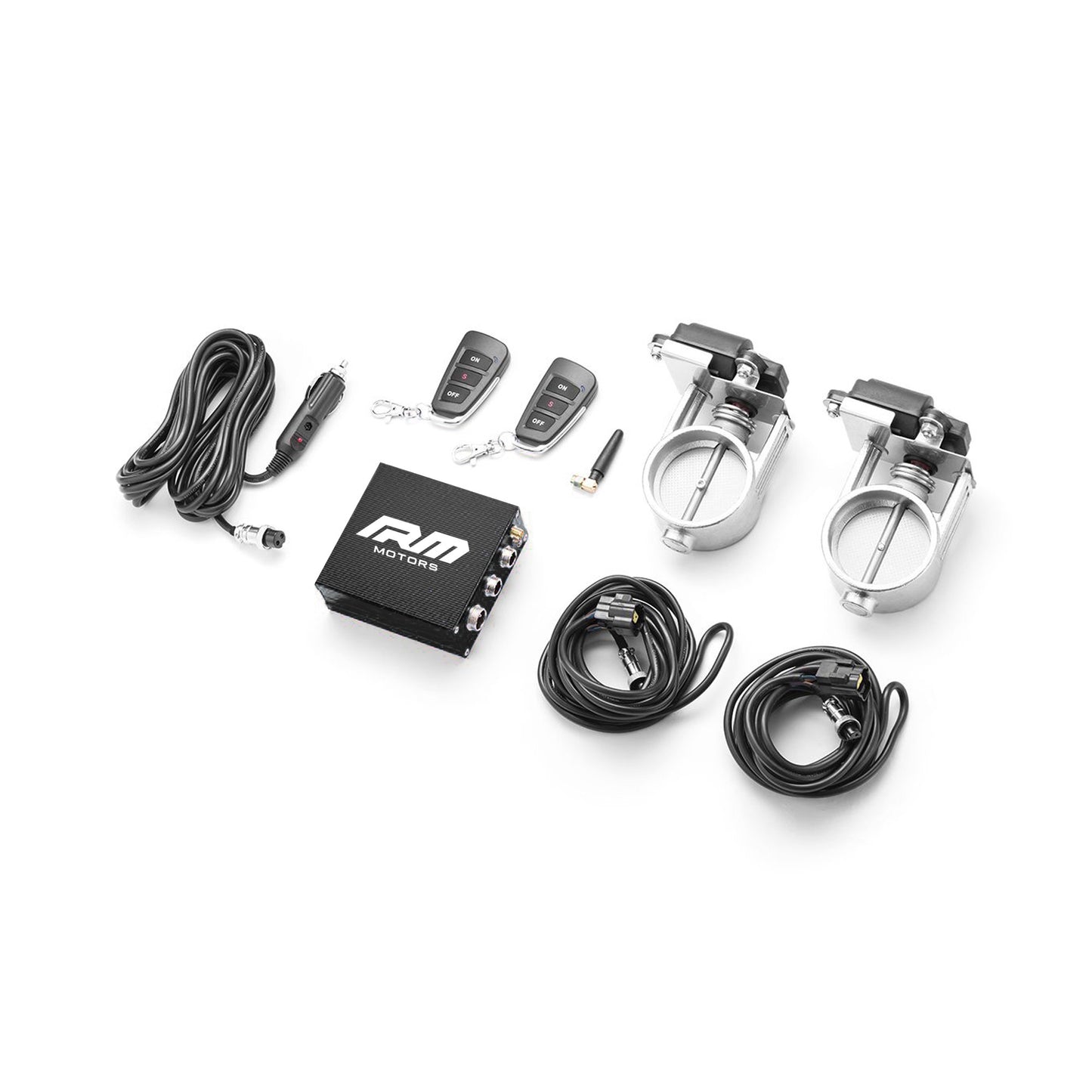 Electronic exhaust throttle 50 mm with control unit