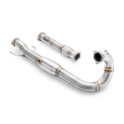 Downpipe за SAAB 9-5 Mk1, Mk2 2.0T, 2.3T B205, B235 + catalyst