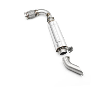 Can Am Maverick X3 downpipe with гърне and tips