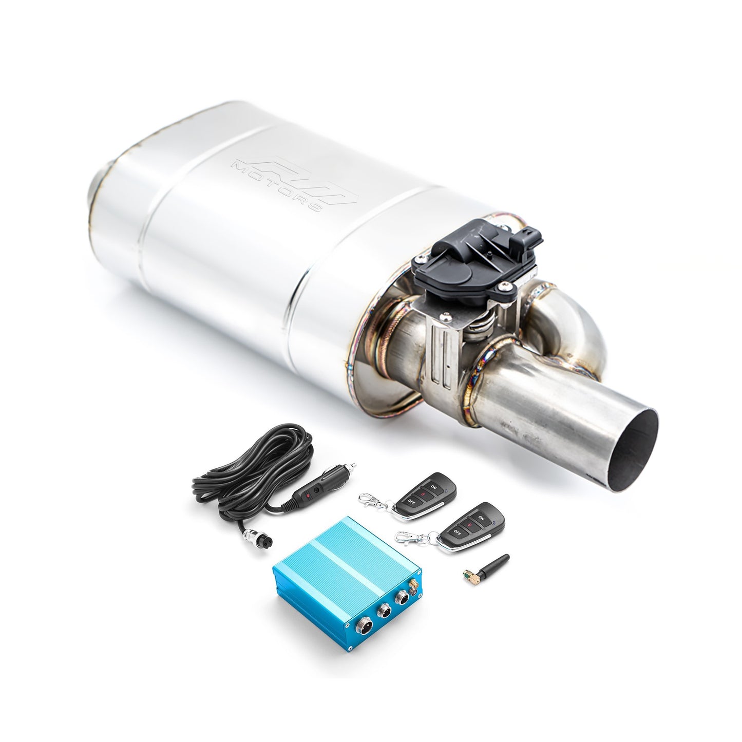 Through-flow гърне with embossing and electric valve