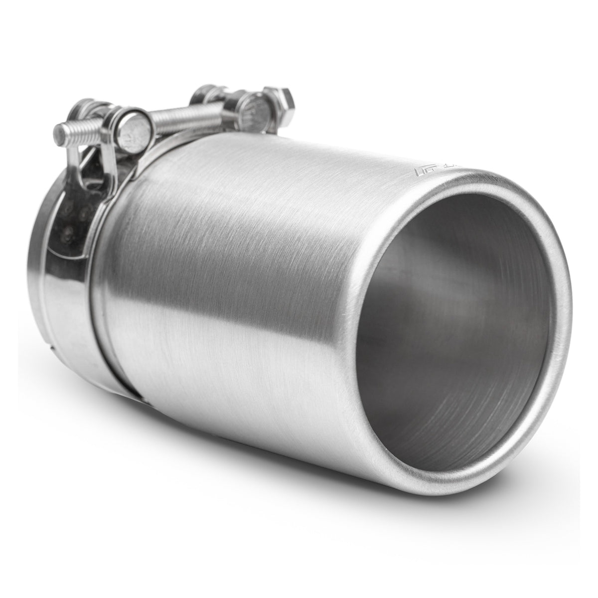 Накрайник за ауспух за RM Motors satin stainless steel exhaust tip KPZS / SPORT exhaust tip - straight glazed rounded exhaust tip