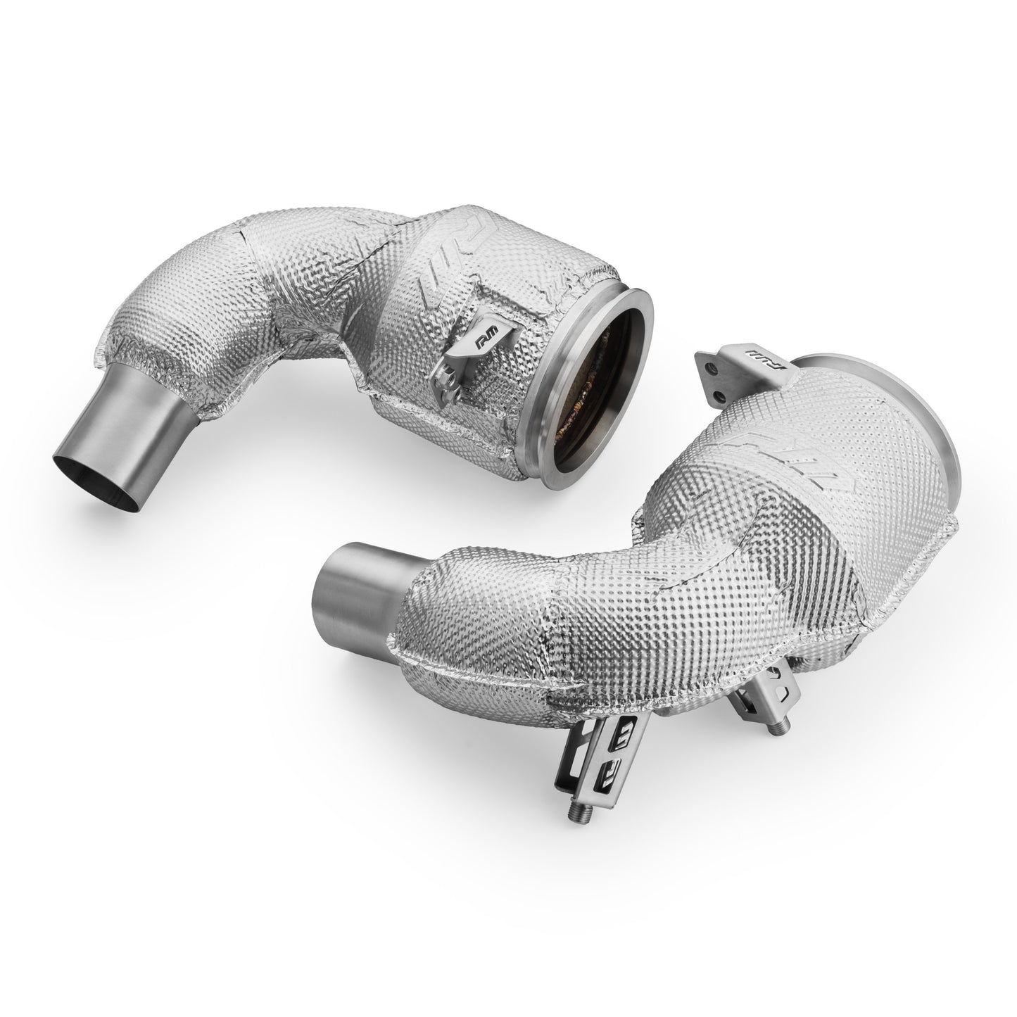 Downpipe за Porsche Carrera 992 GTS with catalytic converter and heat shield