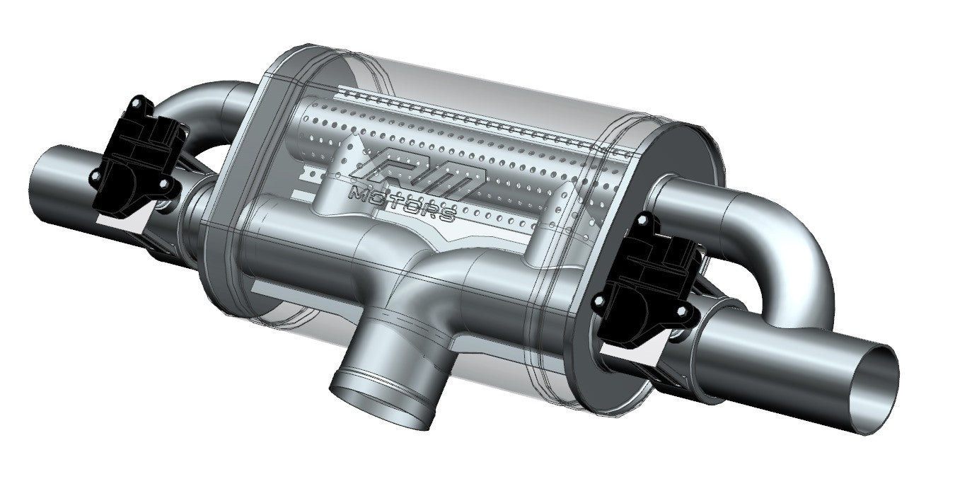 Transverse straight-through гърне with electric valve E600