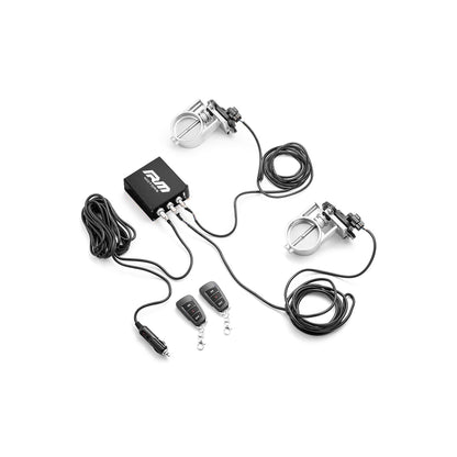 Electronic exhaust damper with 76 mm control unit