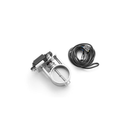 Through-flow гърне with embossing and electric valve