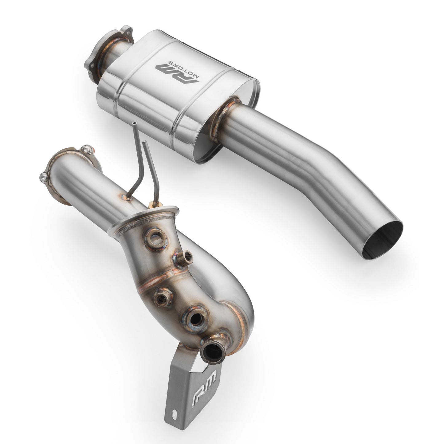 Downpipe за set AUDI Q5 3.0 TDI +heat shield