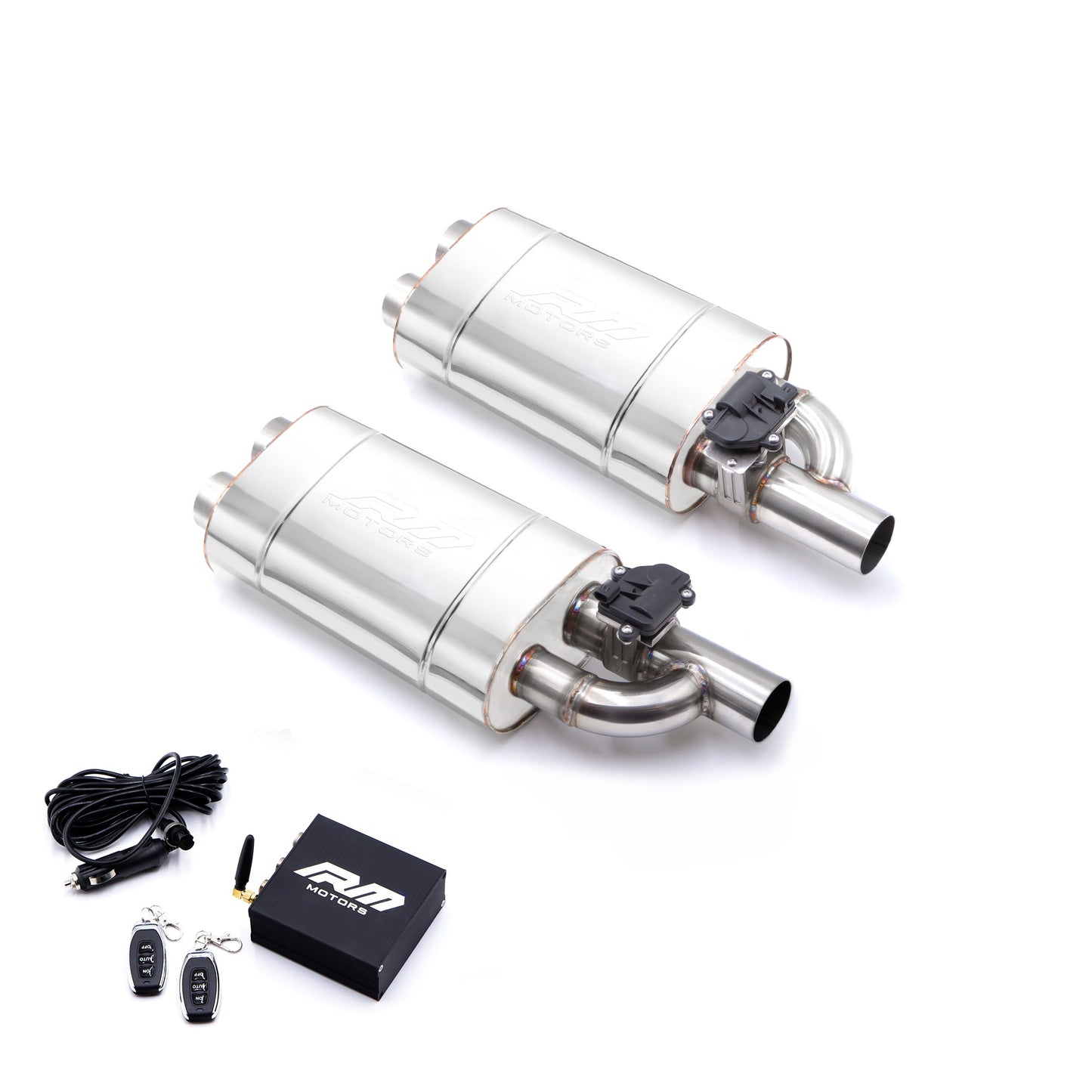 Set of straight-through гърнеs with electric valve EV03