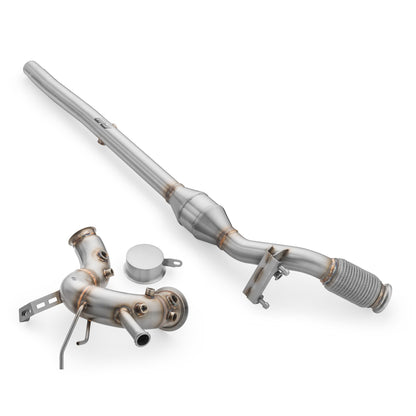 Downpipe+ DPF OFF set Volkswagen Golf VIII 2.0 TDI GTD +heat shield
