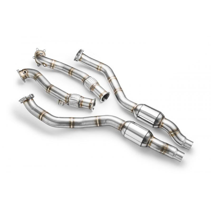 Downpipe за AUDI S6, S7, RS6, RS7 C7, 4G 4.0 TFSI + CATALYTIC CONVERTER