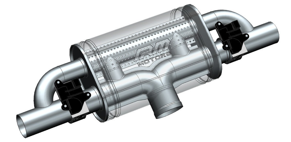 Transverse straight-through гърне with electric valve E600