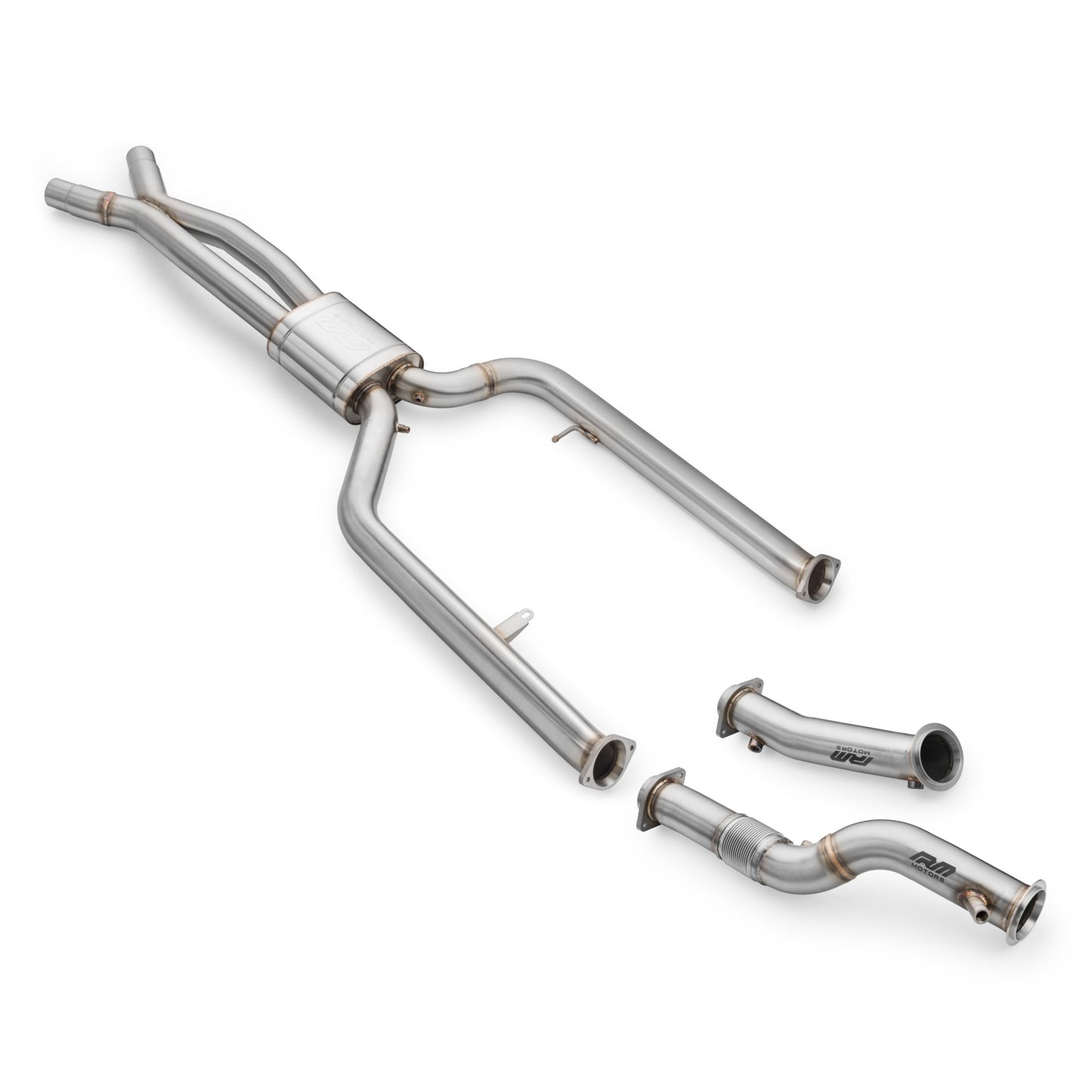 Downpipe за set and midpipe section BMW M3 Competition (G80, G81) S58B, M4 (G82 / G83) 3.0 S58