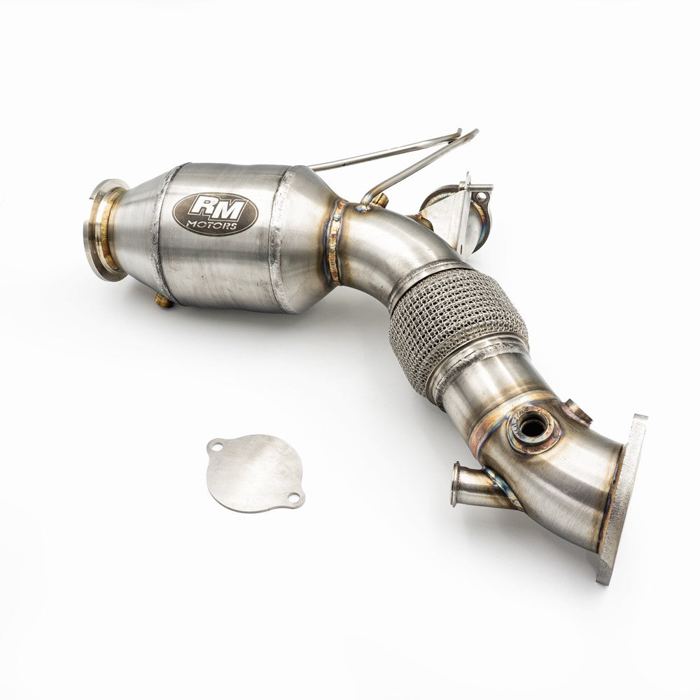 Downpipe за BMW G30 540d B57 +CATALYST HJS 200 cpsi EURO 6