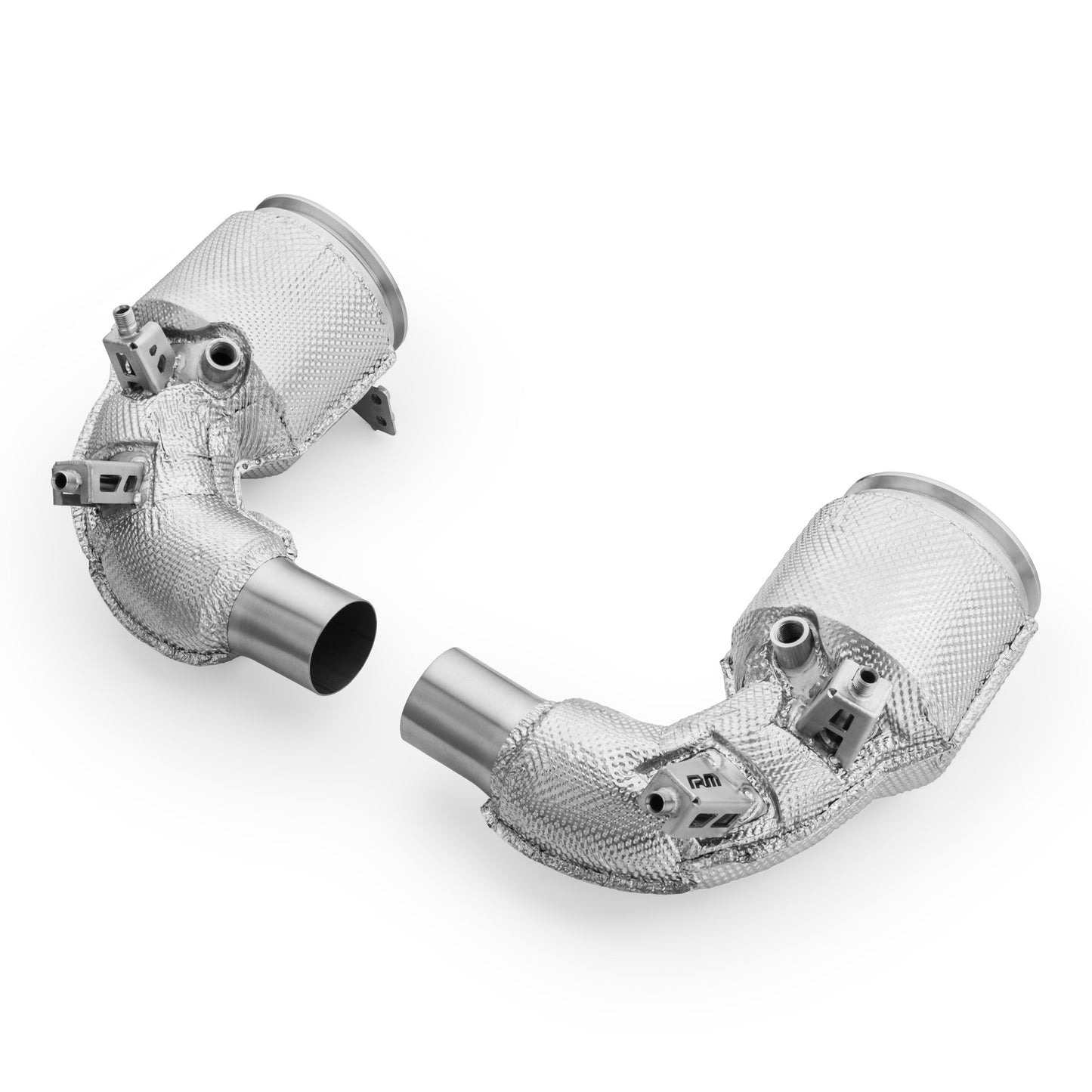 Downpipe за Porsche Carrera 992 GTS with catalytic converter and heat shield