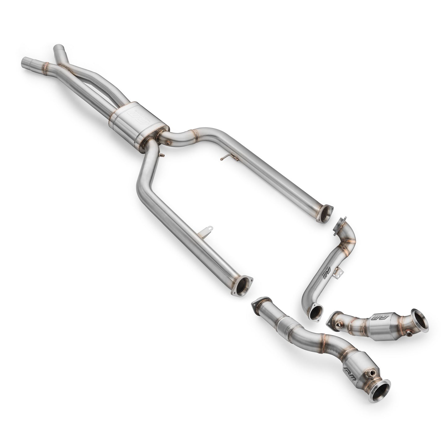 Downpipe за set with catalytic converter + midpipe do BMW M3 (G80/G81), M4 (G82 / G83) 3.0 S58