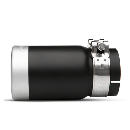 HYBRID накрайник за ауспух - straight rounded with diffuser silver