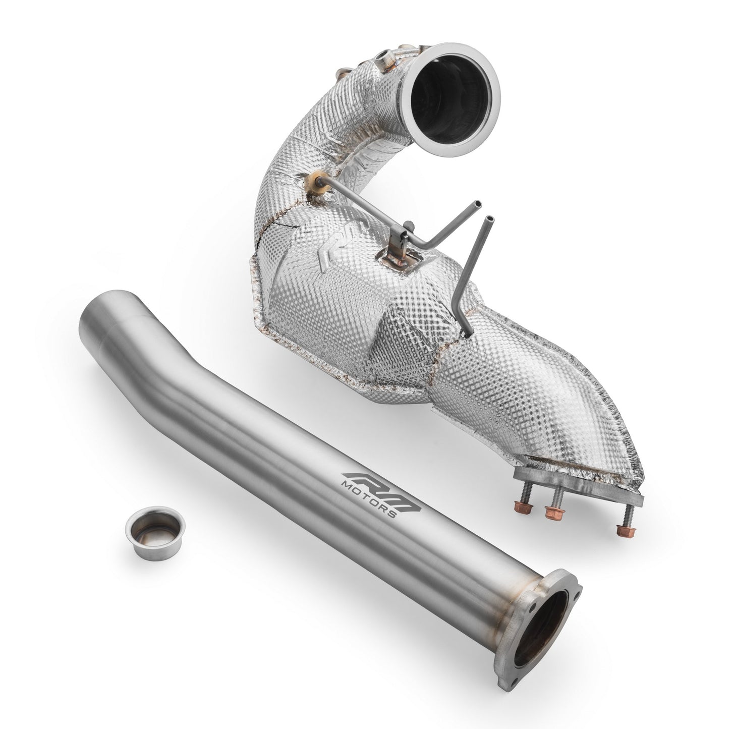 Downpipe за set AUDI Q5 3.0 TDI +heat shield