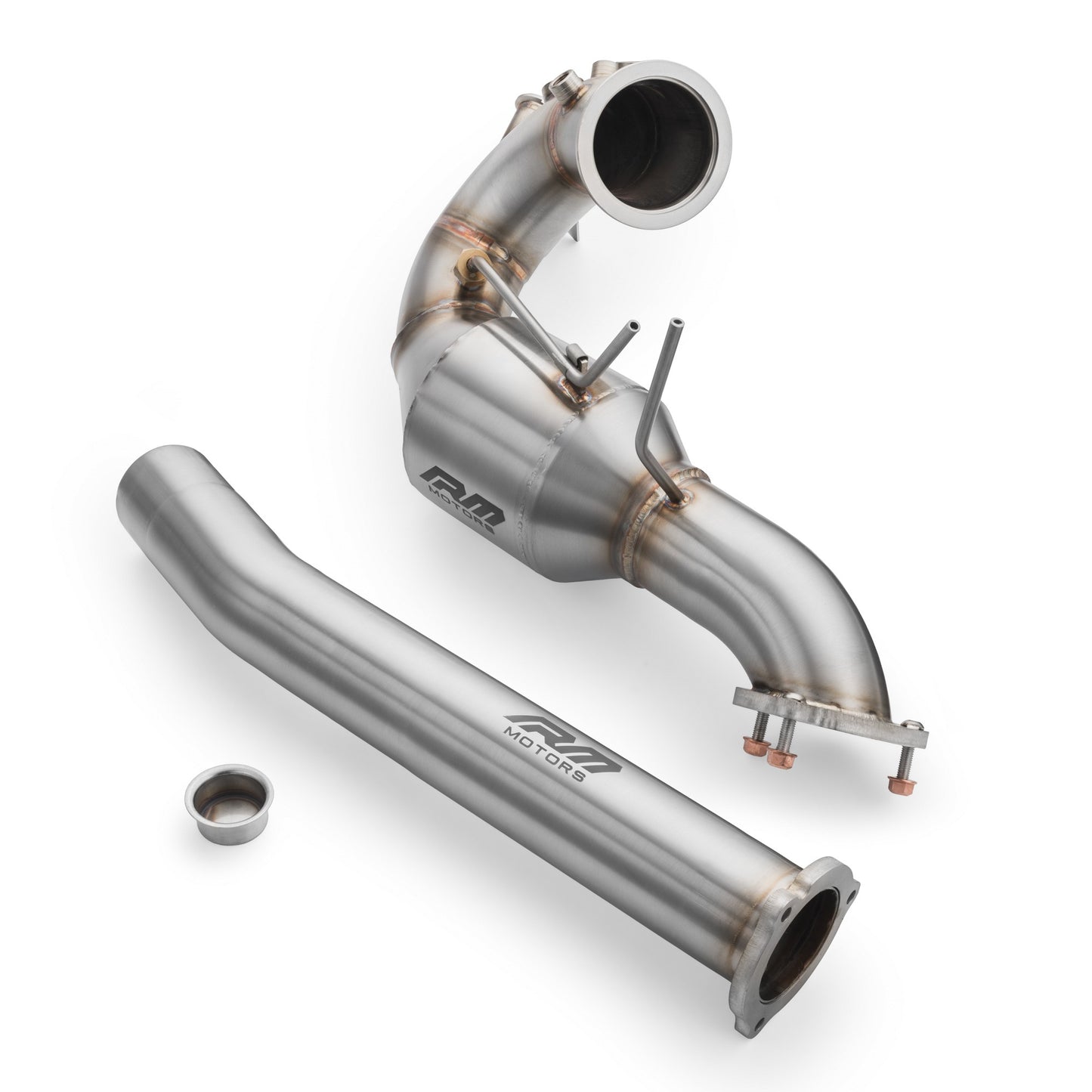 Downpipe за set AUDI Q5 3.0 TDI +heat shield