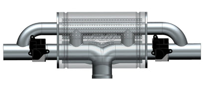 Transverse straight-through гърне with electric valve E600