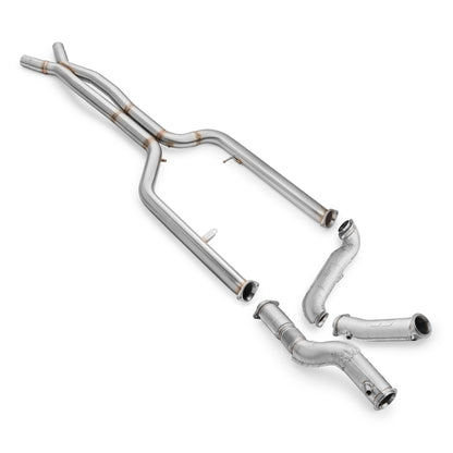Downpipe за set with catalytic converter + midpipe do BMW M3 (G80/G81), M4 (G82 / G83) 3.0 S58