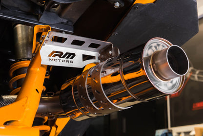 Can Am Maverick X3 Turbo sports exhaust with гърне