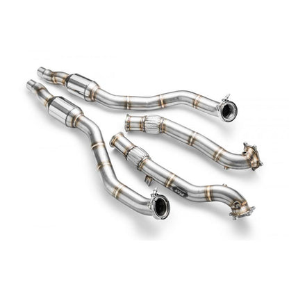 Downpipe за AUDI S6, S7, RS6, RS7 C7, 4G 4.0 TFSI + CATALYTIC CONVERTER