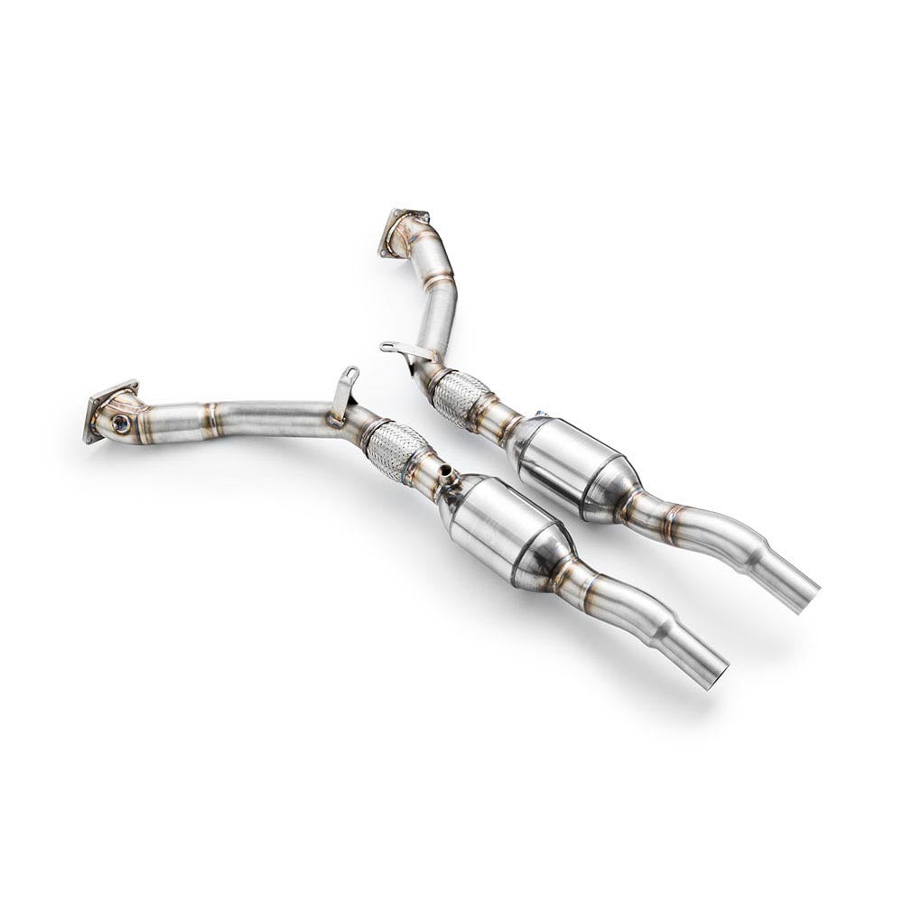 Downpipe за AUDI S4, RS4 B5 2.7 T + гърне