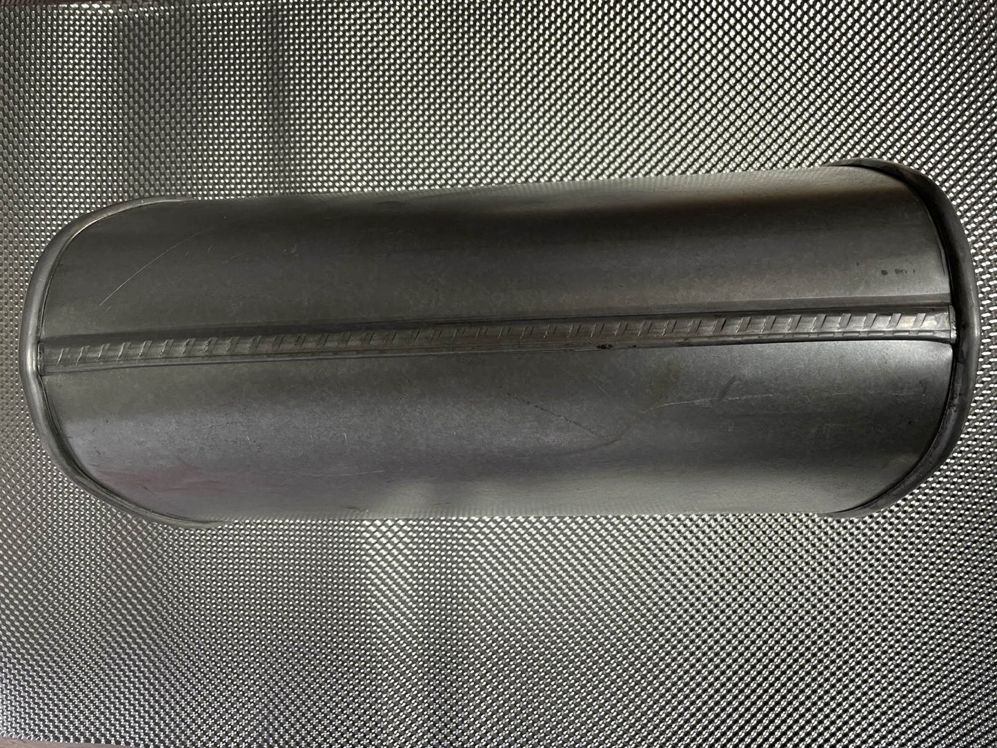 Aluminized steel through-mount muffler - EDEX