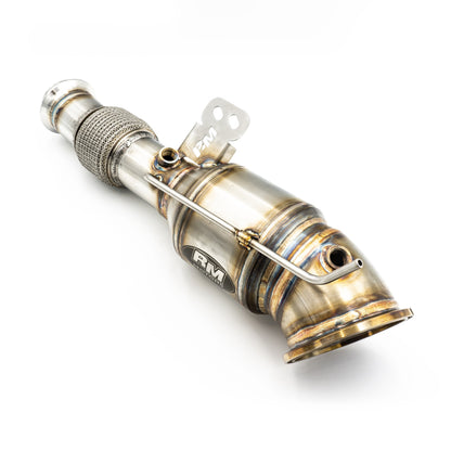 Downpipe за Toyota Supra MK5 A90 +CATALYST HJS 200 cpsi OBD